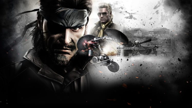 Metal Gear Solid, Kojima Productions, Metal Gear, Hideo Kojima, Video games, PlayStation, Metal Gear Solid: Peace Walker, Big Boss, PSP HD Wallpaper Desktop Background