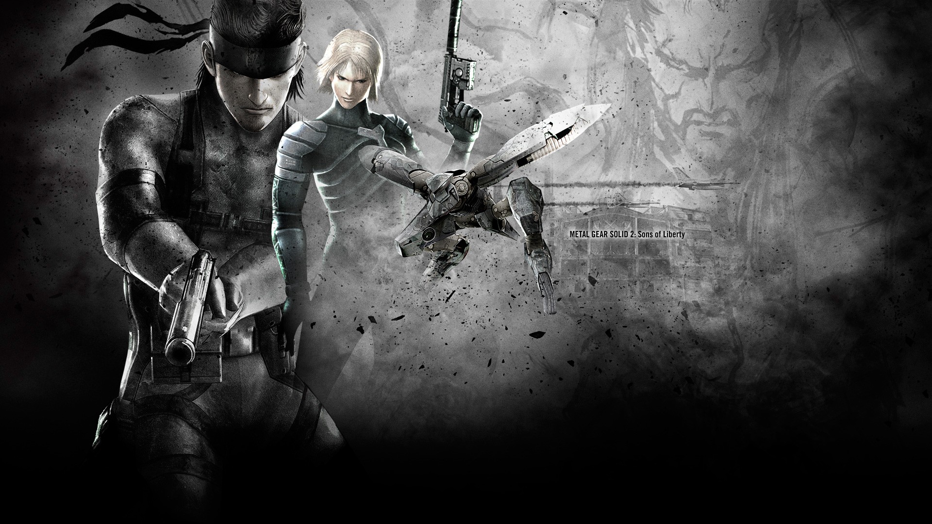 Solid Snake, Metal Gear Solid, Kojima Productions, Metal Gear, Hideo Kojima, Video games, PlayStation, Raiden, Metal Gear Solid 2 Wallpaper