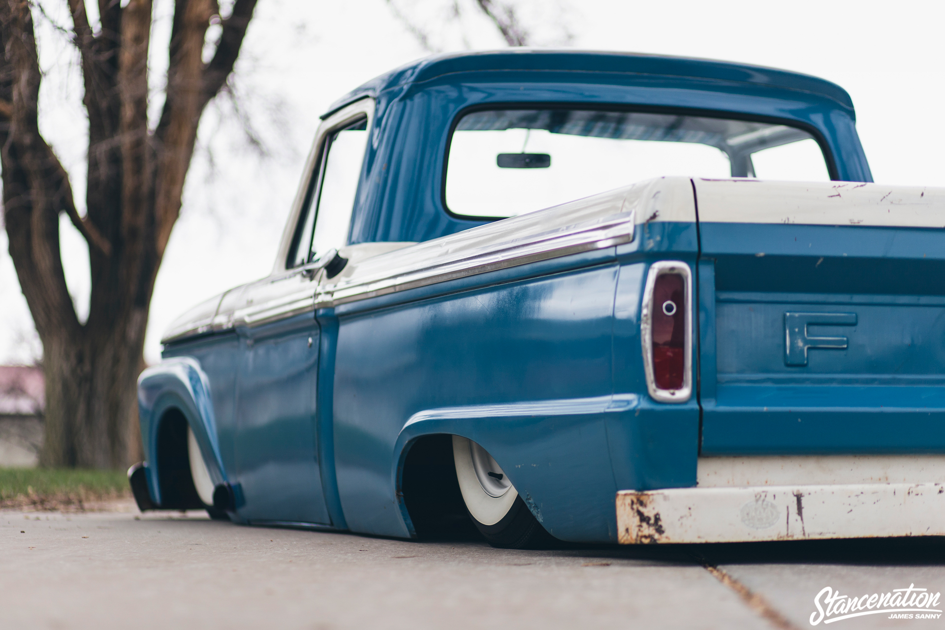 StanceNation, Car, Vehicle, Pickup trucks, Ford, Ford F 100, Classic car Wallpaper