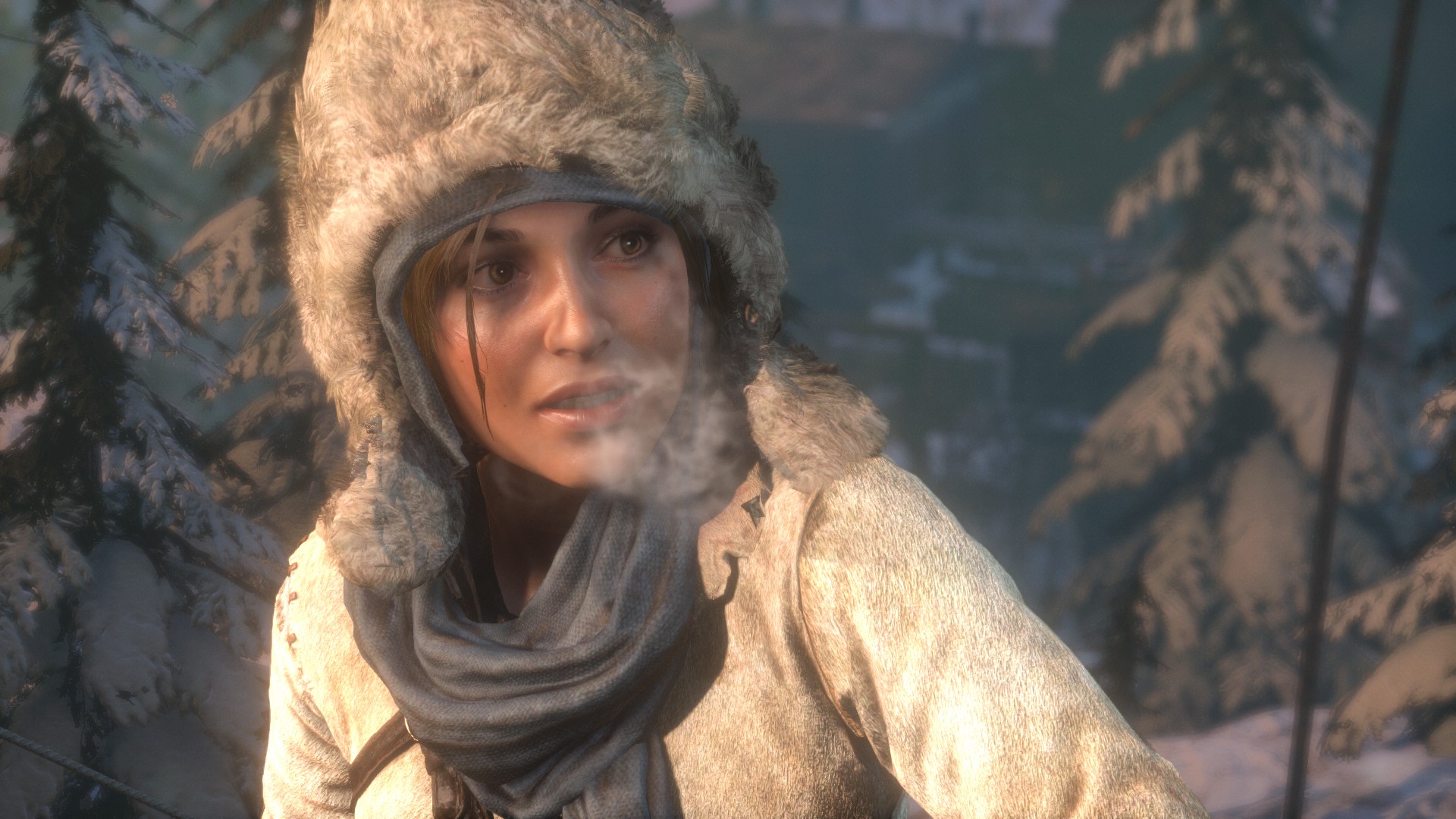 Lara Croft, Rise of the Tomb Raider, Screen shot Wallpaper