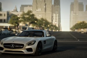 Mercedes AMG, Mercedes Benz, Car,  grey, Grey cars, Detroit