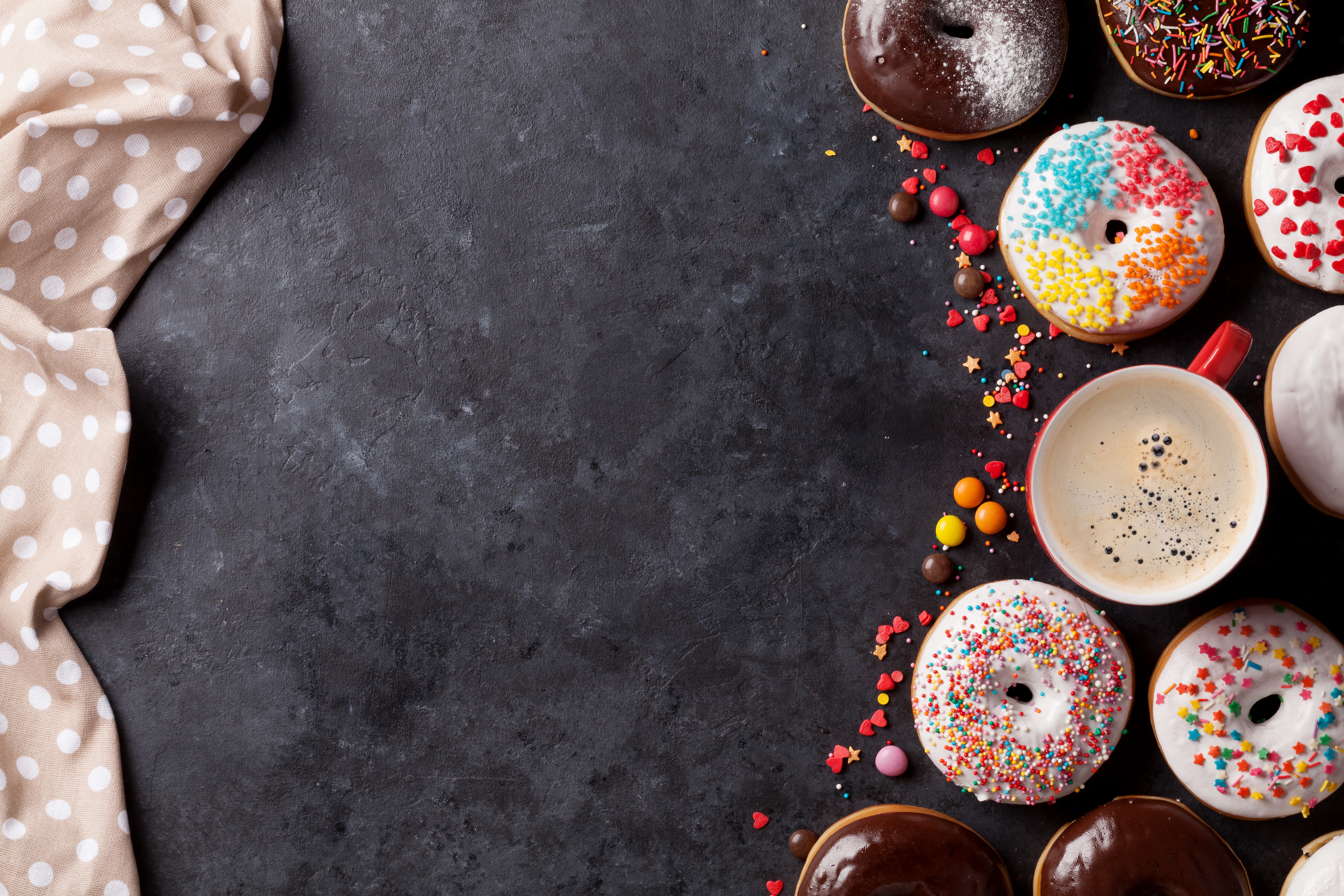 food, Donut Wallpaper