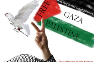 hands, Supporters, Palestine, Flag, Dove, Gaza, Propaganda