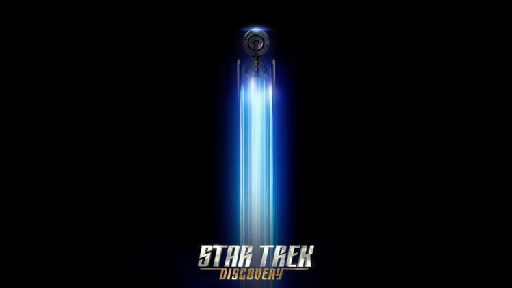 Star Trek, Star trek discovery, Science fiction, TV, Black, Blue HD Wallpaper Desktop Background