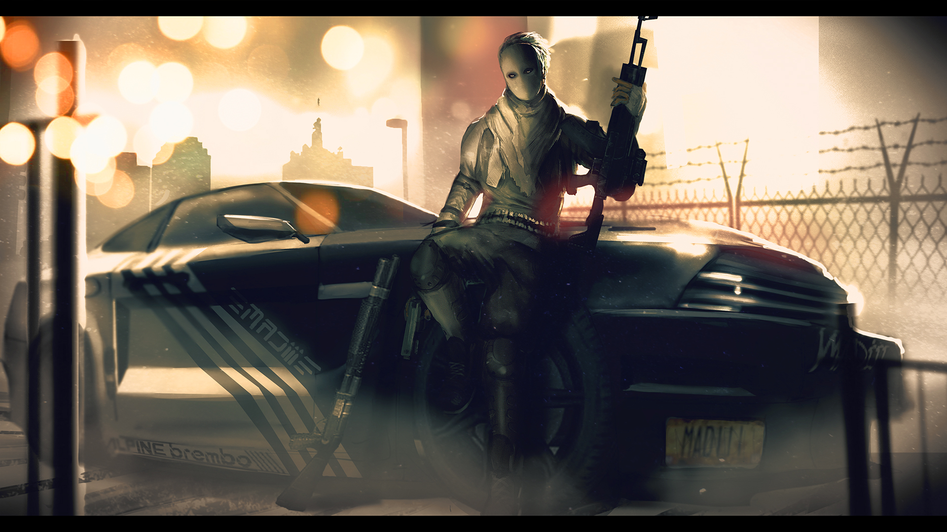 Madiii, Leaning, Jericho, All Points Bulletin, APB Reloaded Wallpaper