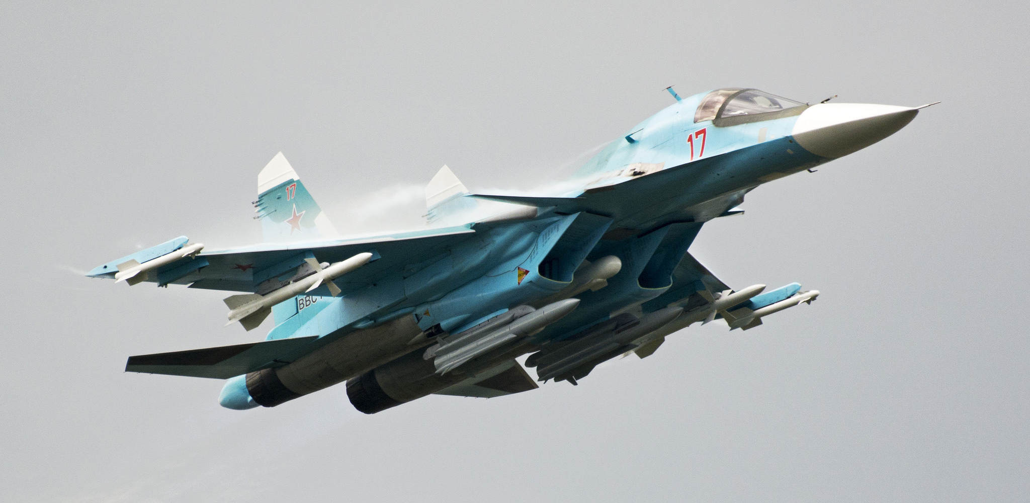 Russian Air Force, Sukhoi Su 34, Warplanes Wallpaper