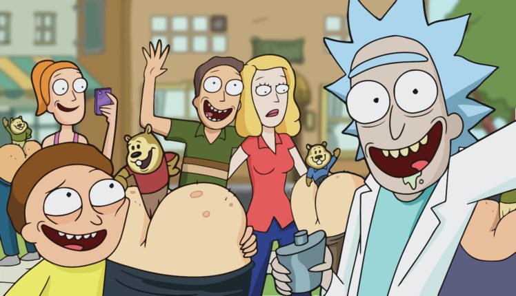 Rick Sanchez, Morty Smith, Jerry Smith, Summer Smith, Beth Smith, Rick and Morty, TV, Adult Swim HD Wallpaper Desktop Background