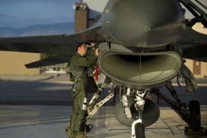 54th Fighter Group Pilots Train Over White Sands Missile Range