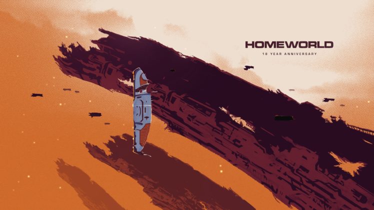 Homeworld, Science fiction, Spaceship, Computer game HD Wallpaper Desktop Background