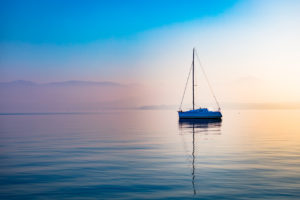 Maÿ Leyvraz, 500px, Lake, Blue, Vehicle, Boat, Water, Sunlight
