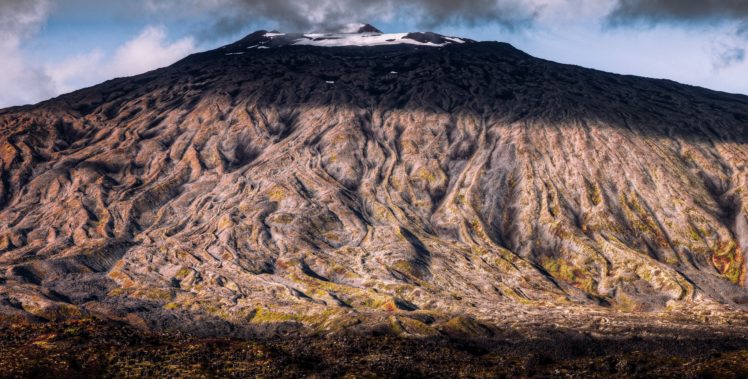 Iceland, Volcano, Mountains, Nature, Landscape HD Wallpaper Desktop Background