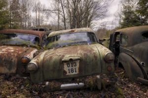 old, Rust, Wreck, Car, Vehicle, Trash