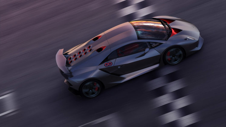 Lamborghini, Car, Vehicle, Lamborghini Sesto Elemento, Sesto elemento HD Wallpaper Desktop Background