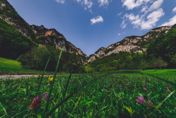 mountains, Nature, Landscape, Summer HD Wallpaper Desktop Background