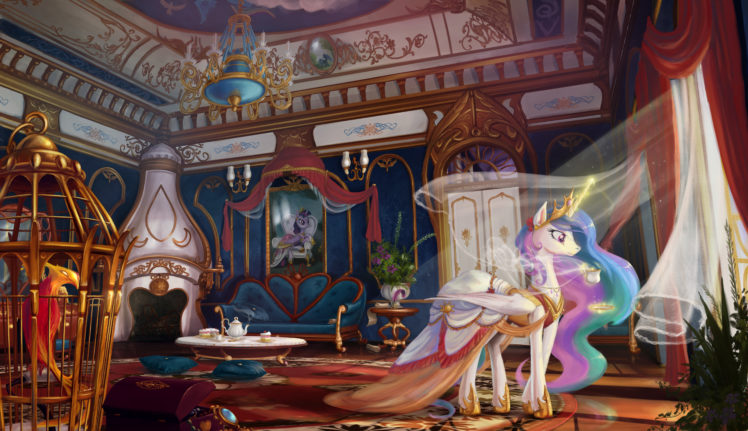 Princess Celestia, My Little Pony HD Wallpaper Desktop Background