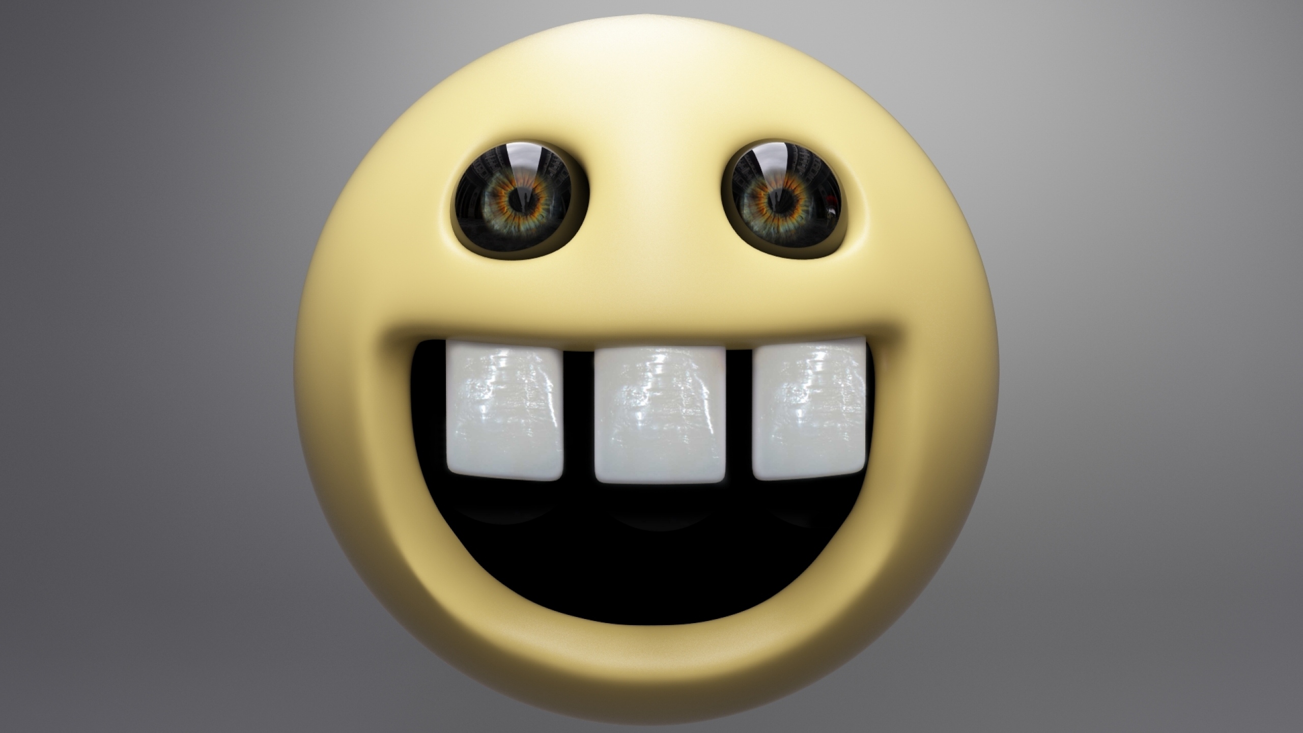 emoticons, Humor, 3D, Awesome face Wallpaper