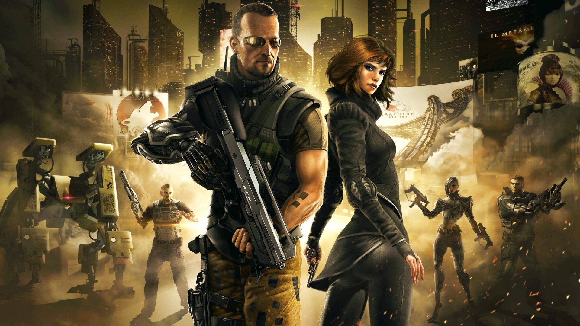 Deus Ex, Deus Ex: The Fall, Video games, Deus Ex: Human Revolution Wallpaper