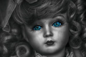 Fred Higgins, Creepy, Doll, Selective coloring