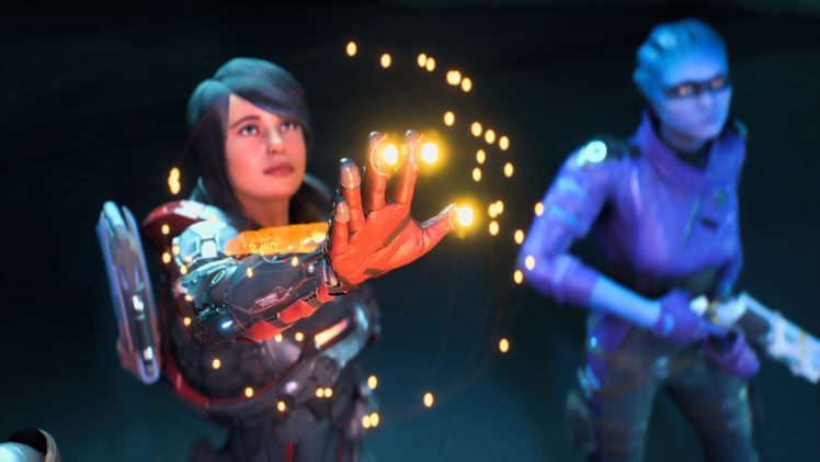 Mass Effect: Andromeda, Sara Ryder, Mass Effect, Pelessaria BSayle HD Wallpaper Desktop Background