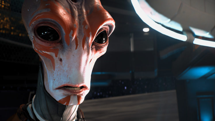 Mass Effect: Andromeda, Pathfinder Raeka, Mass Effect HD Wallpaper Desktop Background