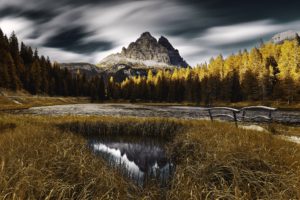 dark, Sky, Dolomites (mountains), Italy, Nature, Landscape