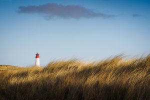 sky, Blue, Grass, Lighthouse