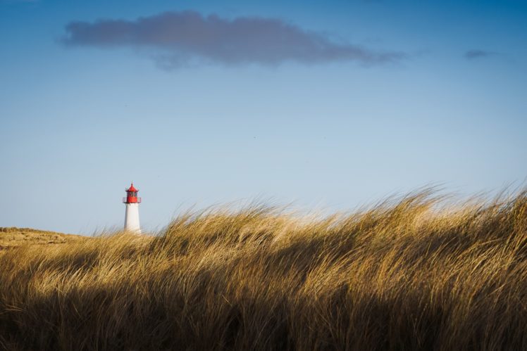sky, Blue, Grass, Lighthouse HD Wallpaper Desktop Background