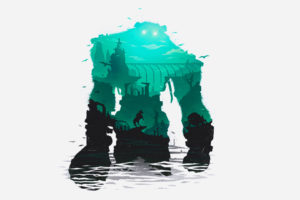 Shadow of the Colossus, Video games, Digital art
