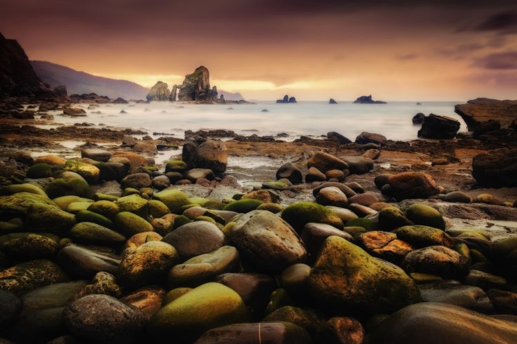 coast, Sea, Stones, Nature HD Wallpaper Desktop Background
