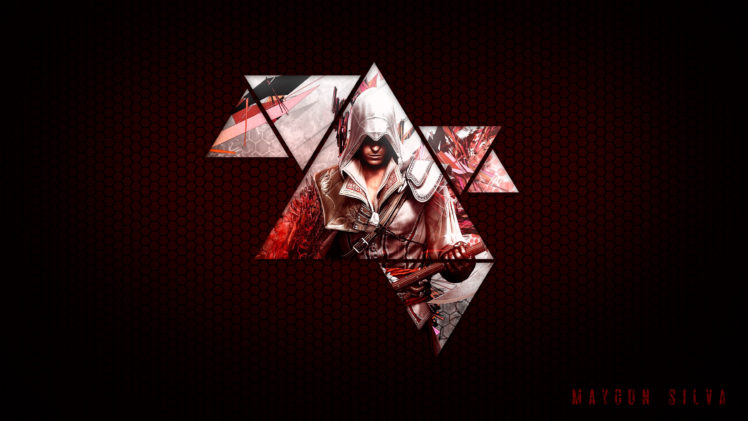Assassins Creed, Red, Assassins Creed II HD Wallpaper Desktop Background