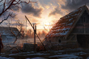 Geralt of Rivia, The Witcher 3: Wild Hunt, Video games, Landscape