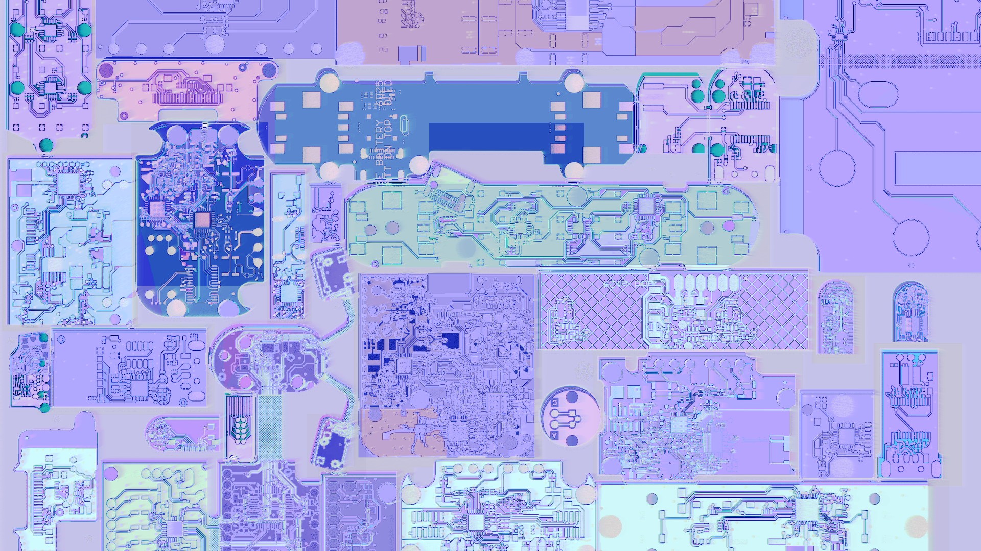 PCB, Technology, Electronics, Pastel, Circuitry, Circuit boards Wallpaper