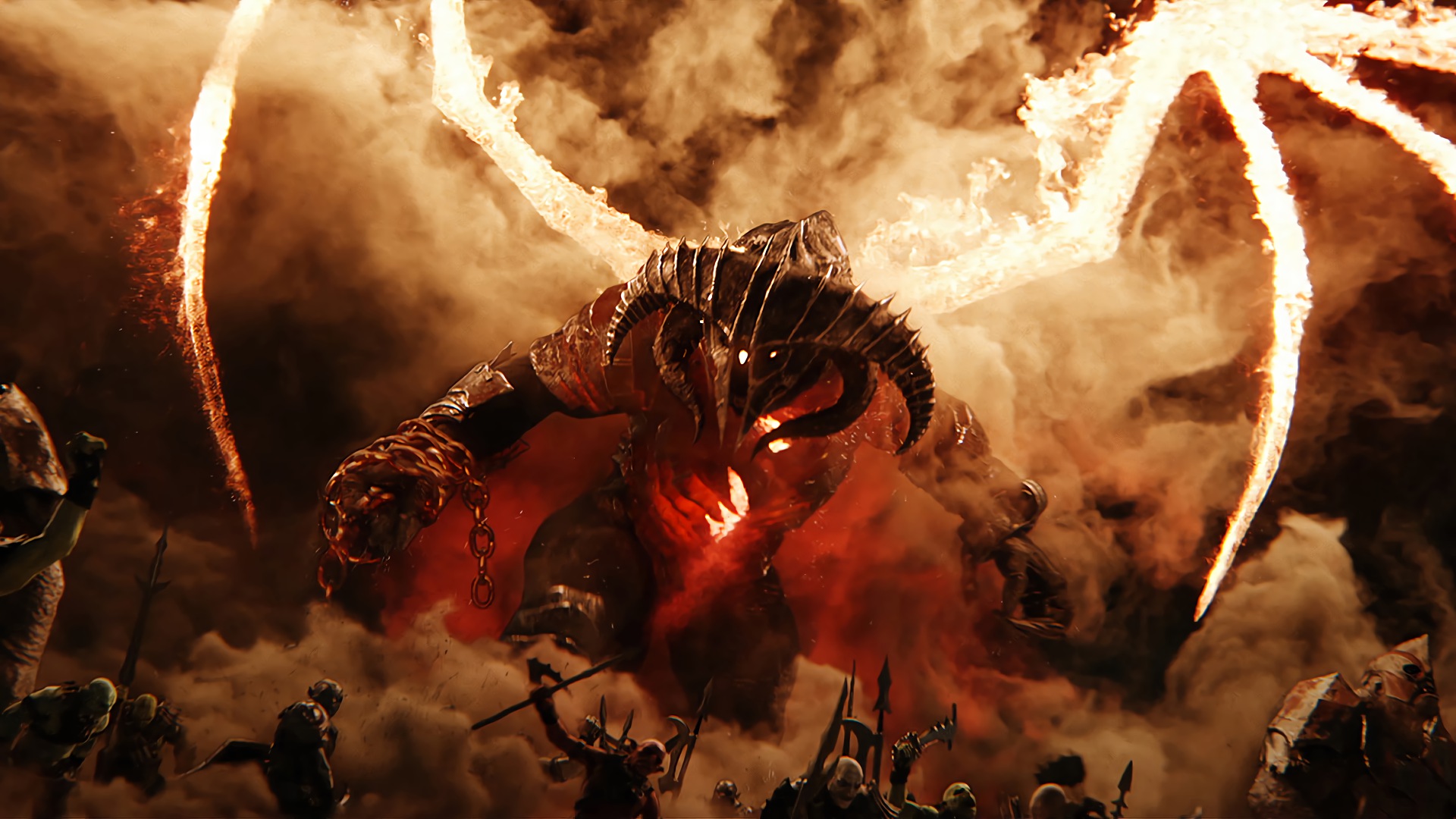 Balrog, Middle Earth: Shadow of War, Video games Wallpaper