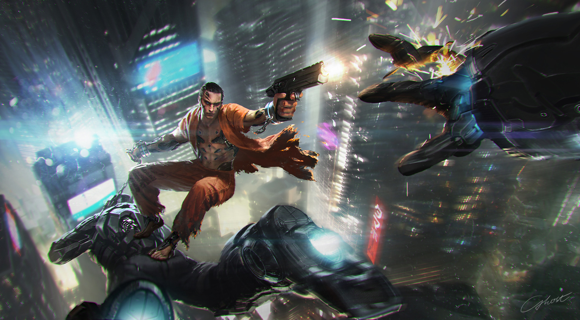 digital art, Science fiction Wallpaper