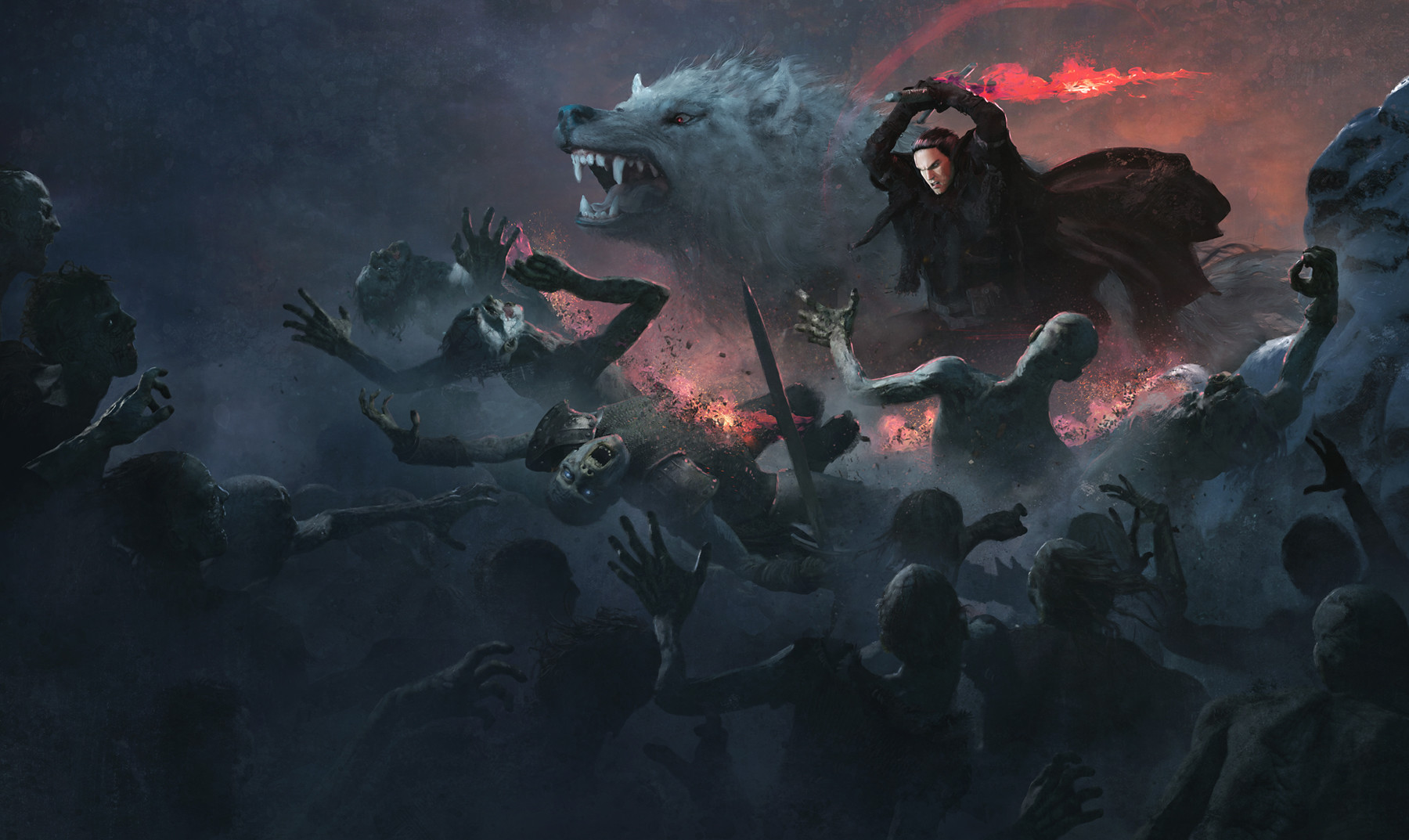 Jon Snow, Digital art, Game of Thrones Wallpaper