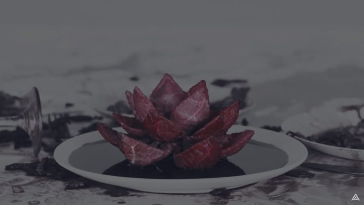 Amazarashi, Music video, Meat, Red flowers HD Wallpaper Desktop Background