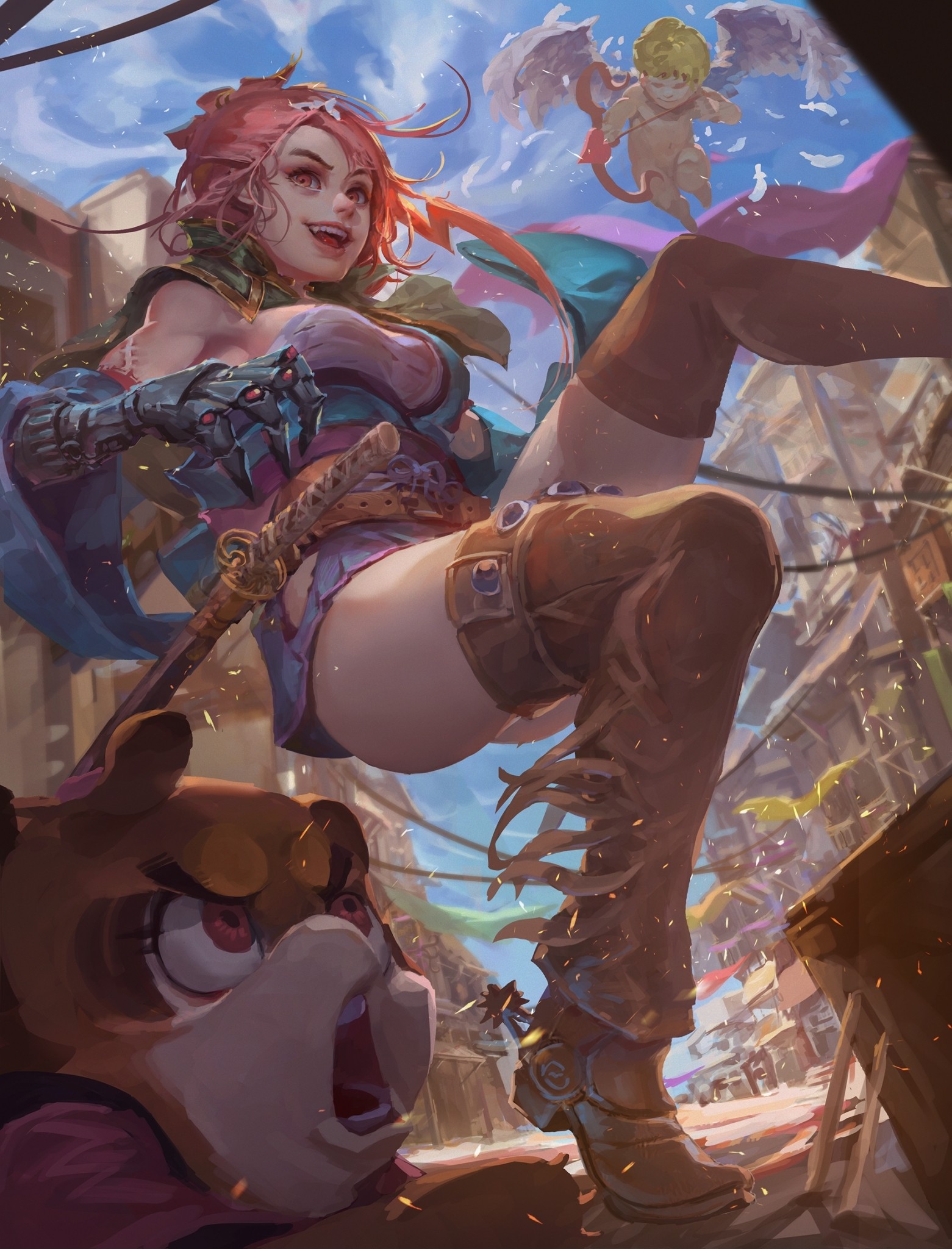 warrior, Fantasy art, Sword Wallpaper