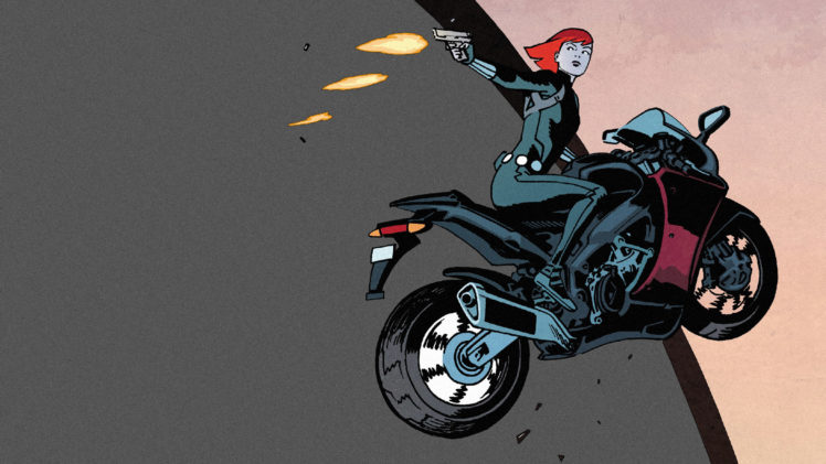 Black Widow, Marvel Comics, Comics HD Wallpaper Desktop Background