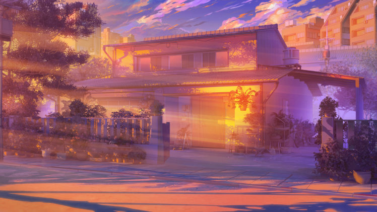 sun rays, House HD Wallpaper Desktop Background