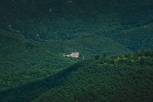 nature, Landscape, Trees, Forest, Green, Building, Hotel, Italy, Aerial view, Hills