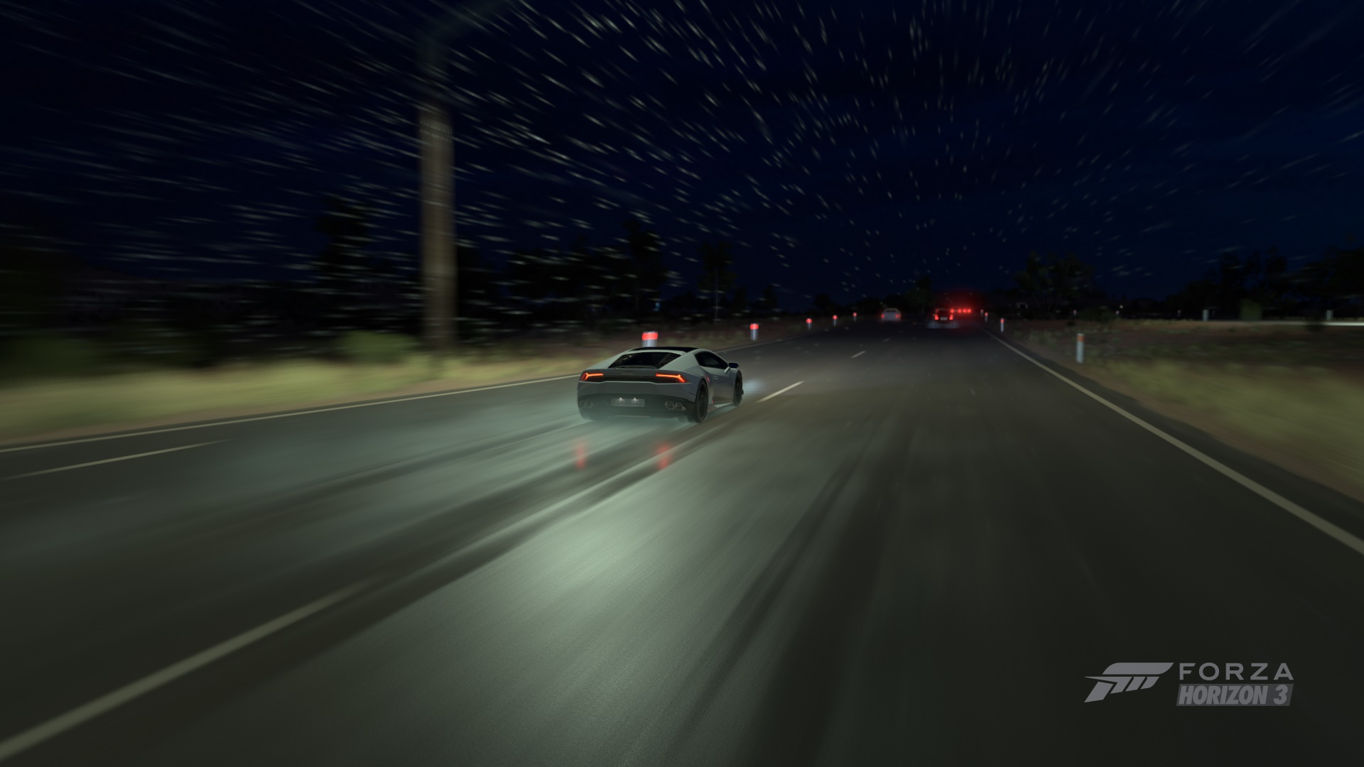 Hypercar, Rain, Forza horizon 3, Lamborghini, Forza Horizon Wallpaper