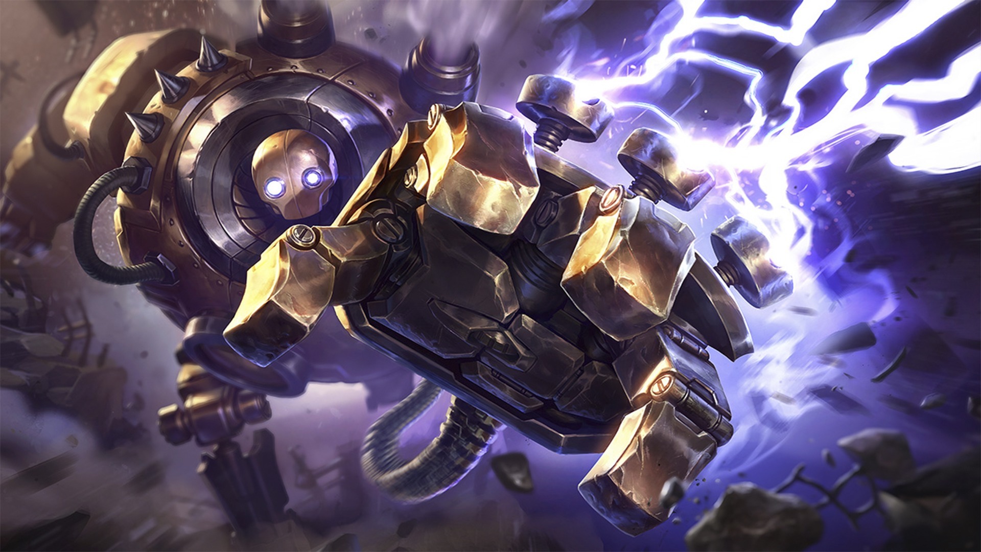 Blitzcrank (League of Legends), Video games, League of Legends Wallpaper