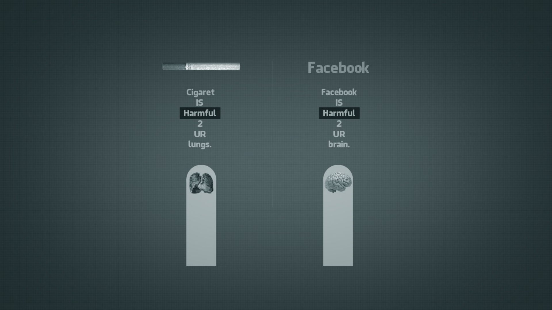 brain, Text, Smoke, Smoking, Facebook, Digital art, Cigarettes, Harmful, Lungs, Bad grammar Wallpaper