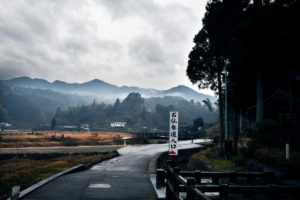 nature, Road, Mountains, Clouds, Mist, Fall