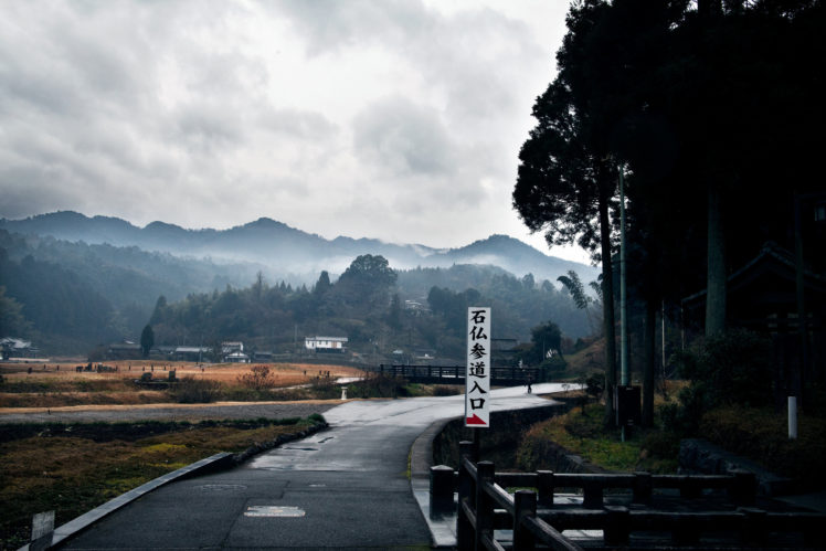 nature, Road, Mountains, Clouds, Mist, Fall HD Wallpaper Desktop Background