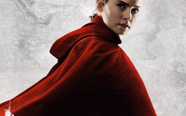 Rey, Daisy Ridley, Star Wars: The Last Jedi, Star Wars, Rey (from Star Wars), Movies HD Wallpaper Desktop Background