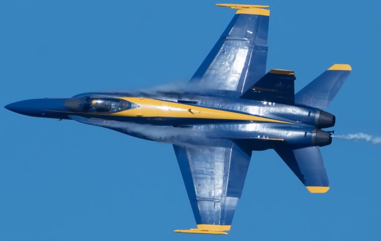 blue, Blue Angels, Aircraft, Vehicle, McDonnell Douglas F A 18 Hornet HD Wallpaper Desktop Background