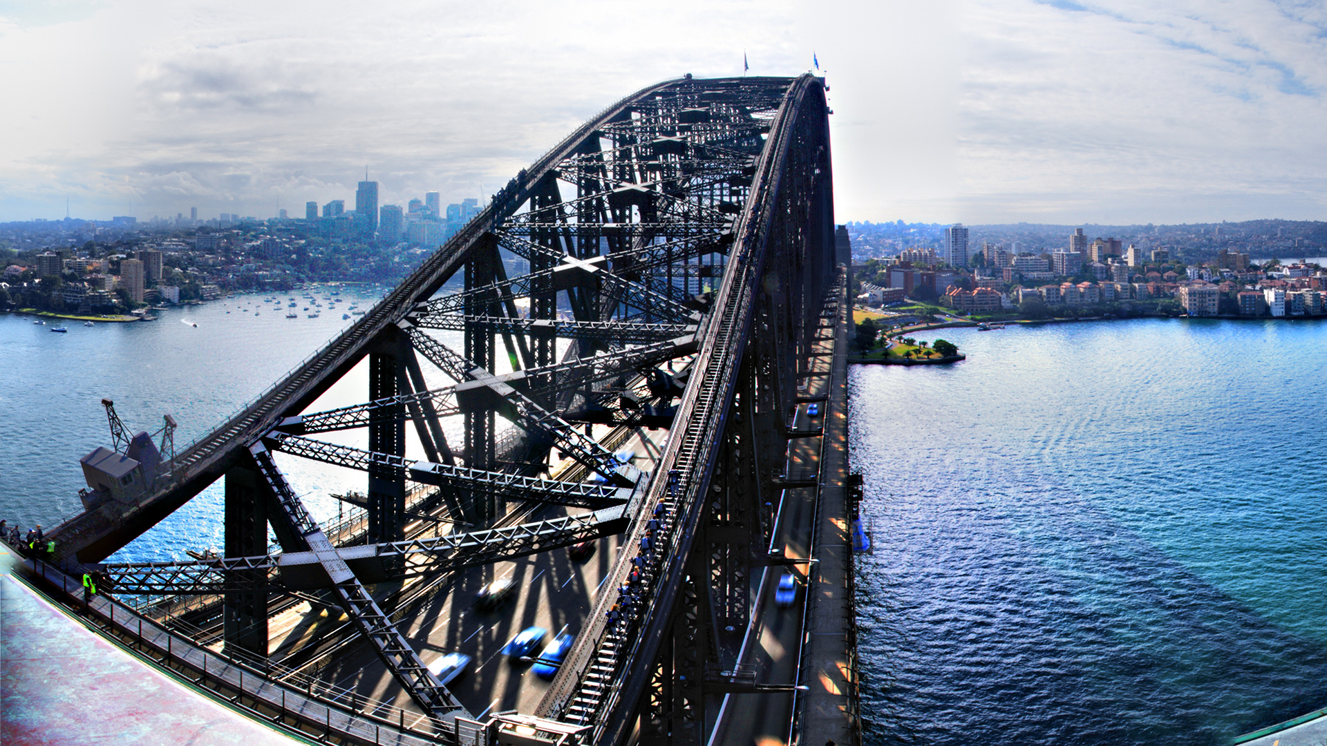 architecture, Building, Cityscape, Bridge, Sydney, Australia, Sydney Harbour Bridge, Water, Skyscraper Wallpaper