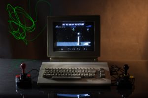 retro games, Computer, Joystick, Commodore 64, Wizball (Computer Game)