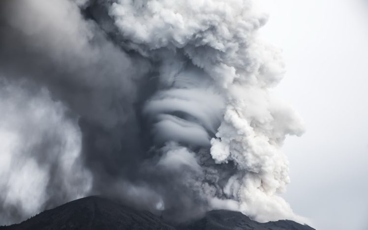 Bali, Volcano, Eruptions, Nature HD Wallpaper Desktop Background